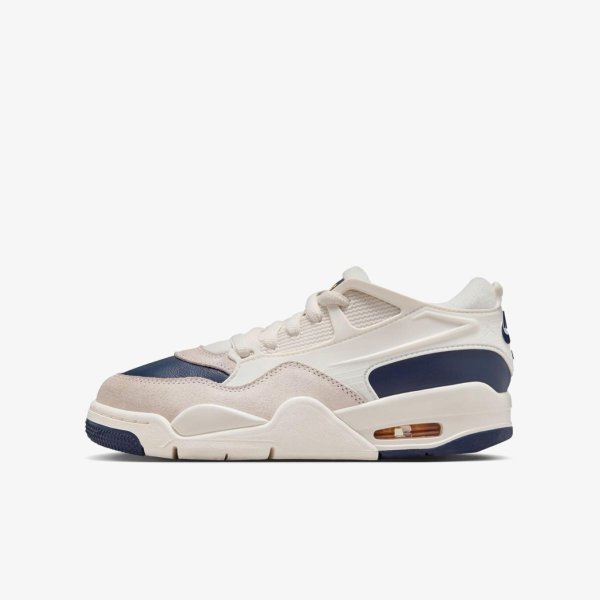 Дитячі кросівки AIR JORDAN 4 RM PHANTOM / MIDNIGHT NAVY (GS)