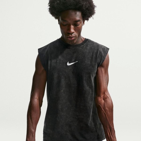 Мужская футболка NIKE M NK TEE LSE SL TRAIN HRD WRK