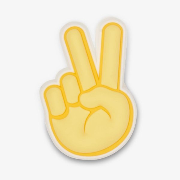 Джиббитсы CROCS PEACE HAND SIGN