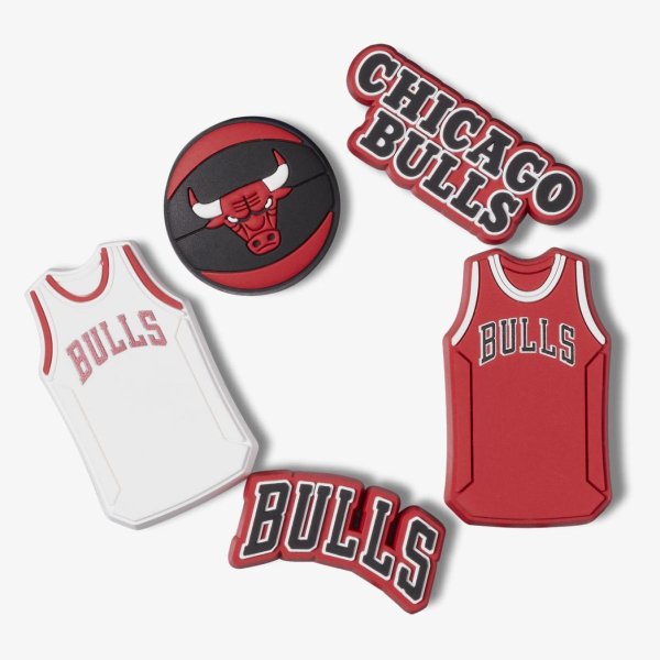 Джибітси CROCS NBA CHICAGO BULLS 5PCK