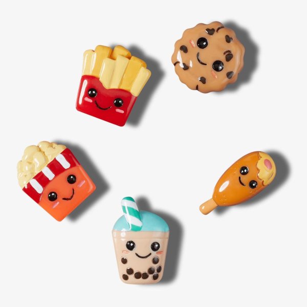 Джибітси CROCS BAD BUT CUTE FOODS 5 PACK