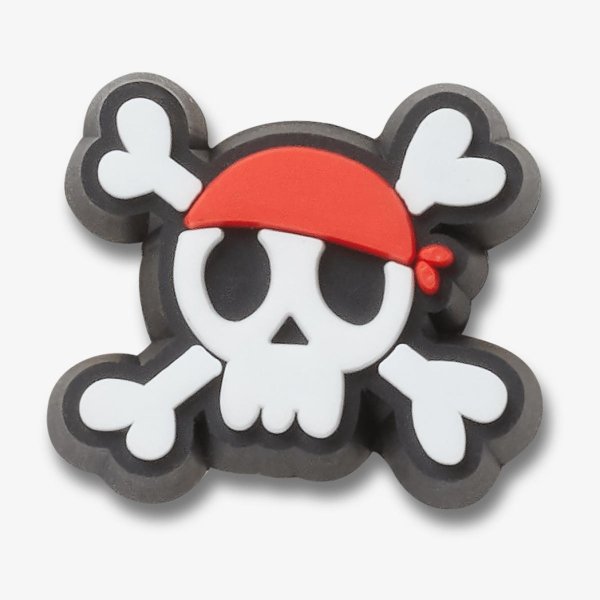 Джибітси CROCS TINY PIRATE SKULL
