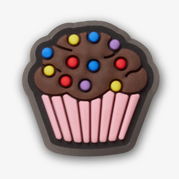 Джибітси CROCS TINY CHOCOLATE CUPCAKE