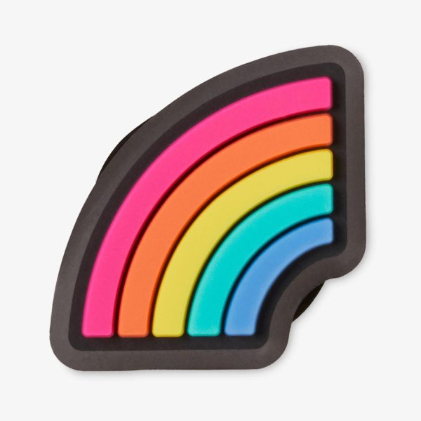 Джиббитсы CROCS TINY HALF RAINBOW