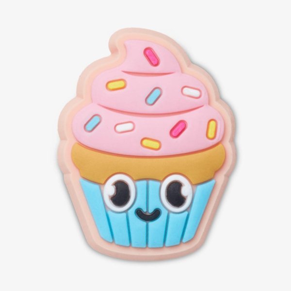 Джибітси CROCS CUPCAKE WITH SMILE