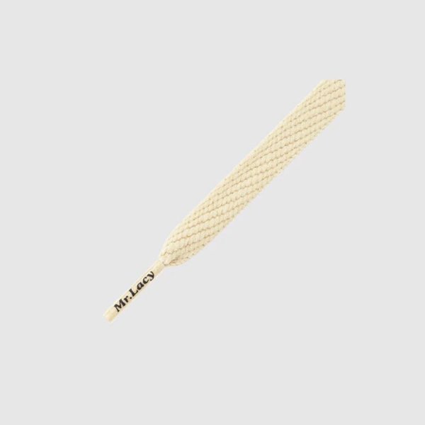 Шнурки MR. LACY FLATTIES CREAM