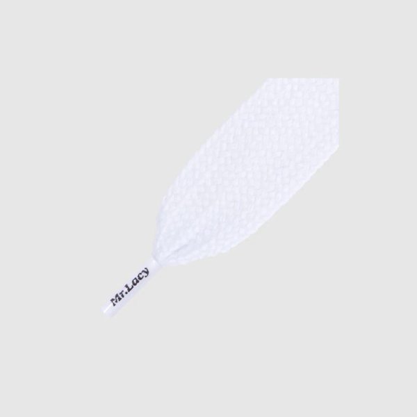 Шнурки MR. LACY FATTIES WHITE