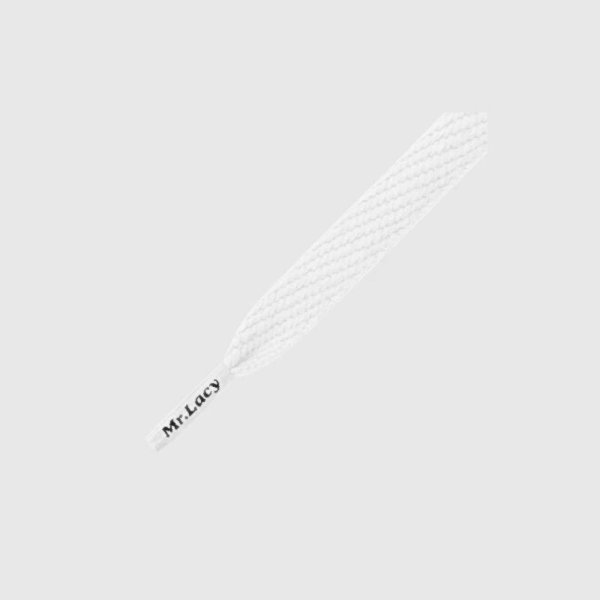 Шнурки MR. LACY FLATTIES WHITE
