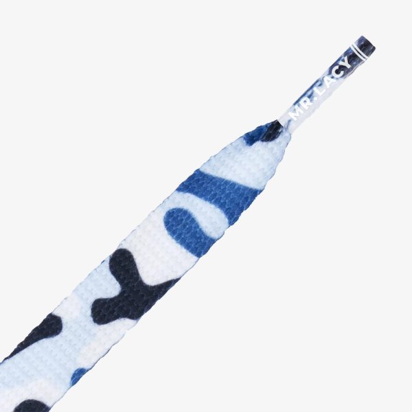 Шнурки Mr.Lacy Printies Camo Blue