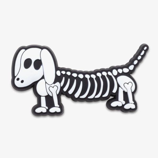 Прикраса для взуття CROCS HALLOWEEN   SKELETON DOG