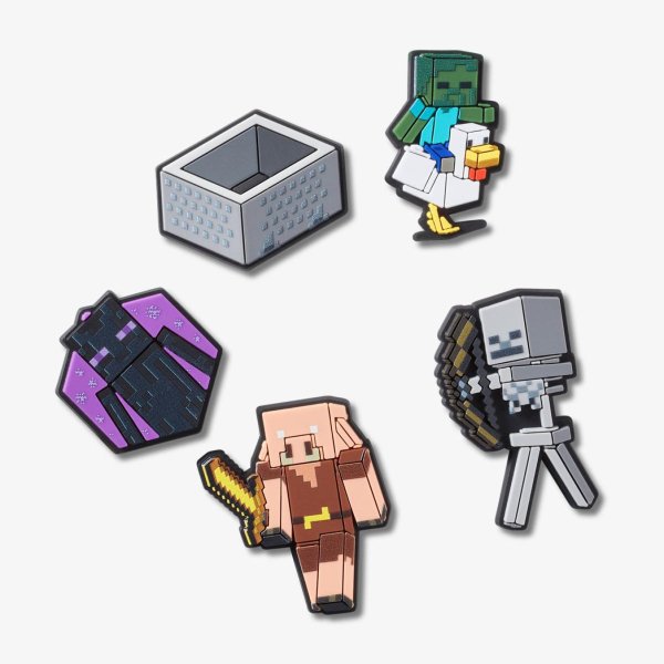 Прикраса для взуття CROCS MINECRAFT 5 PACK