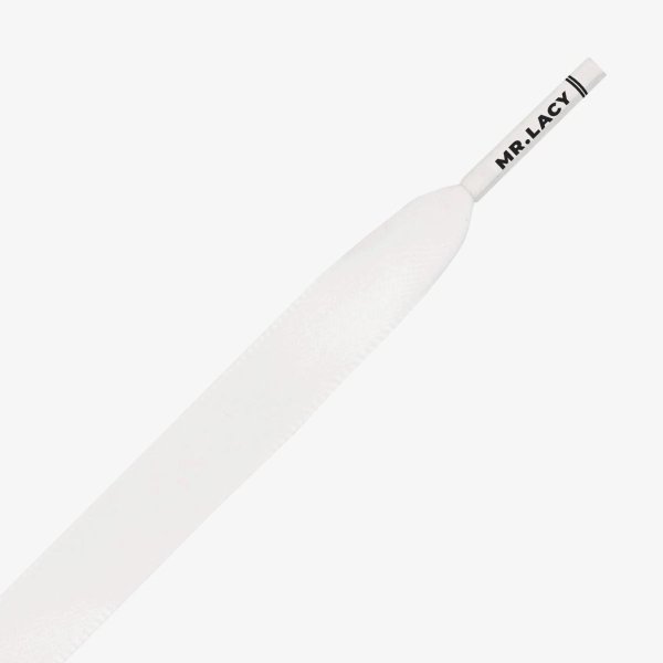 Шнурки MR.LACY SILKIES WHITE