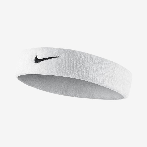 Пов'язка Nike SWOOSH HEADBAND WHITEBLACK