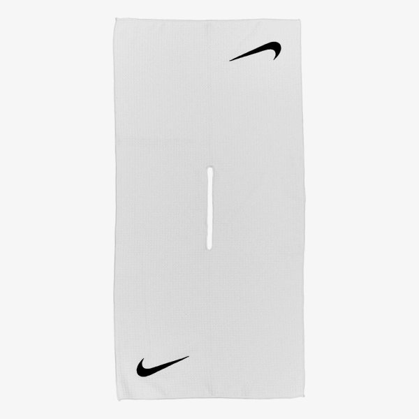 Полотенце NIKE CADDY GOLF TOWEL 2.0 WHITE/BLACK OSFM