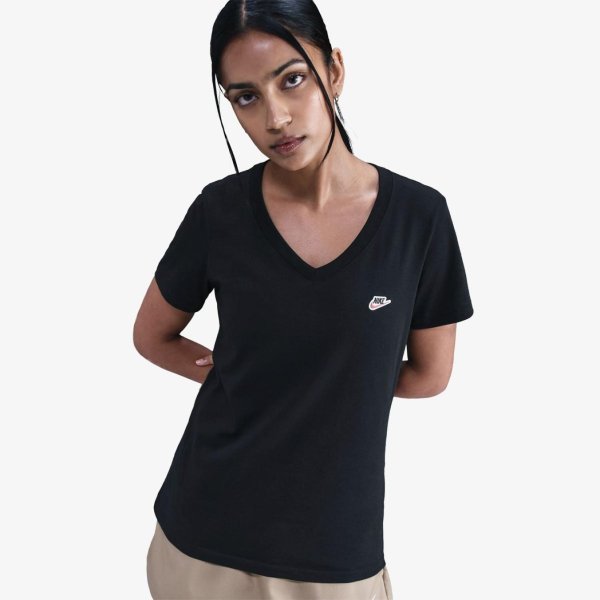 Жіноча футболка NIKE W NSW TEE VNECK LBR FS
