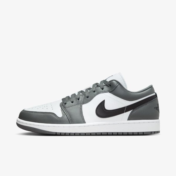 Чоловічі кросівки AIR JORDAN 1 LOW IRON GREY