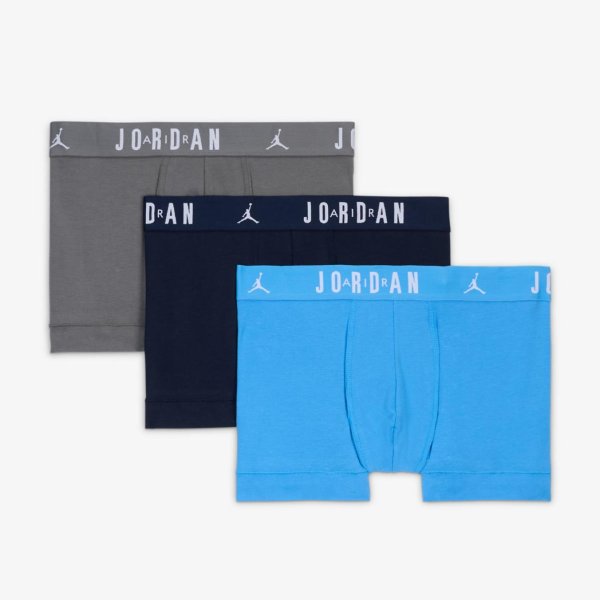 Чоловічий набір нижньої білизни JORDAN JHM MENS FLIGHT COTTON 3PK TRU / JHM MENS FLIGHT COTTON 3PK