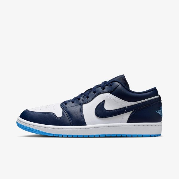 Чоловічі кросівки AIR JORDAN 1 LOW MIDNIGHT NAVY / UNIVERSITY BLUE