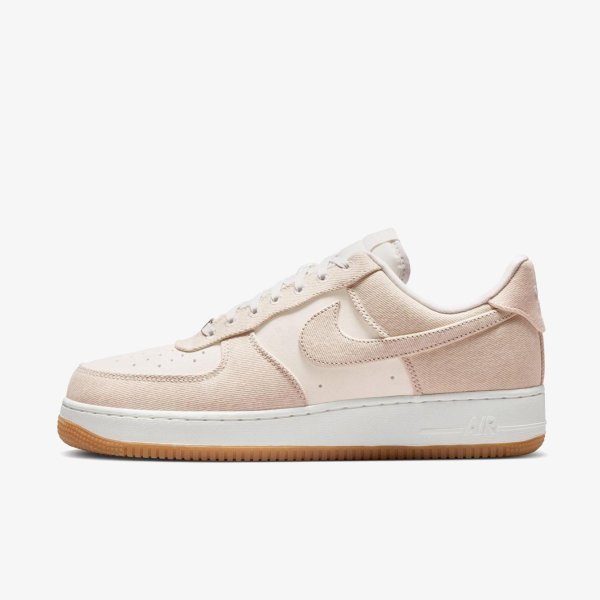 Чоловічі кросівки NIKE AIR FORCE 1 '07 LV8 DENIM VAST GREY / SUMMIT WHITE