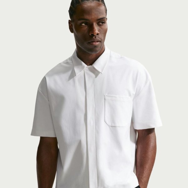 Мужская футболка NIKE M NK DF UV 24.7 PS SS BUTTN UP