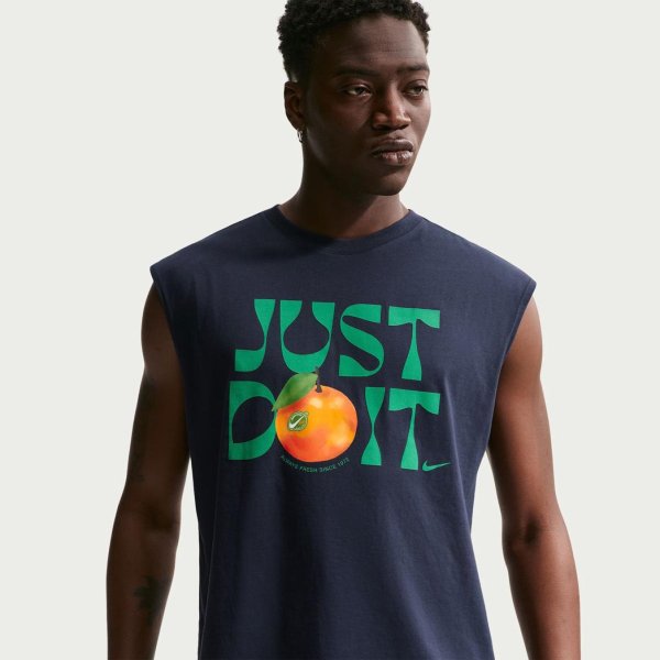 Чоловіча футболка NIKE U NSW TEE LSE SLVLS ORANGE