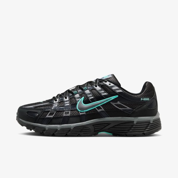 Чоловічі кросівки NIKE P-6000 BLACK / HYPER TURQUOISE