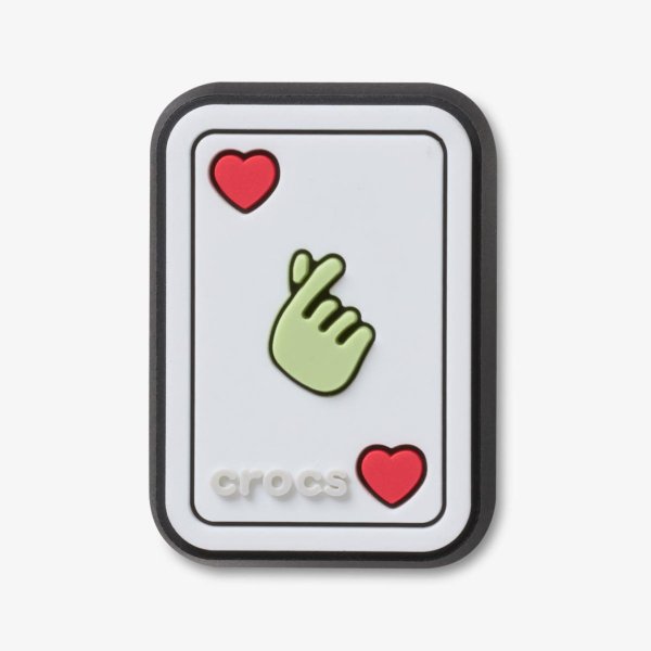 Джиббитсы CROCS HEART CARD