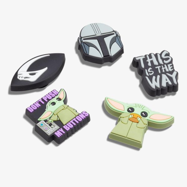 Джібітси (набір джибітс) CROCS DISNEY THE MANDALORIAN 5 PACK