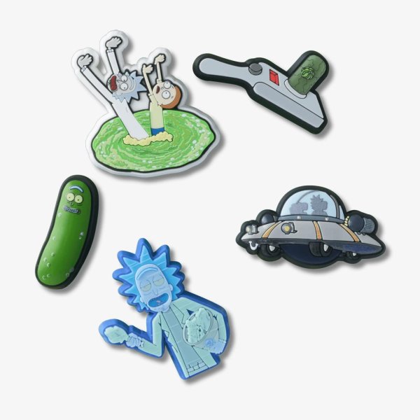 Джиббитсы (набор джиббитс) CROCS RICK AND MORTY 5 PACK