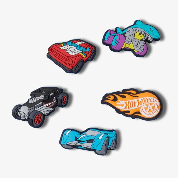 Джібітси (набір джибітс) CROCS HOT WHEELS 5 PACK