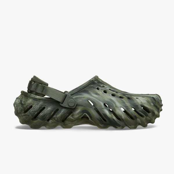 Чоловічі тапочки CROCS ECHO MARBLED CLOG DOL/MLT