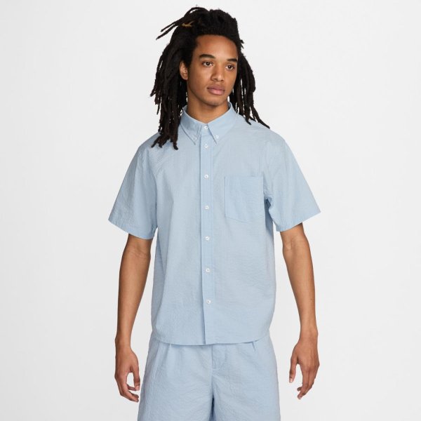 Мужская футболка NIKE M NL SS SEERSUKR BTN DWN SHIRT