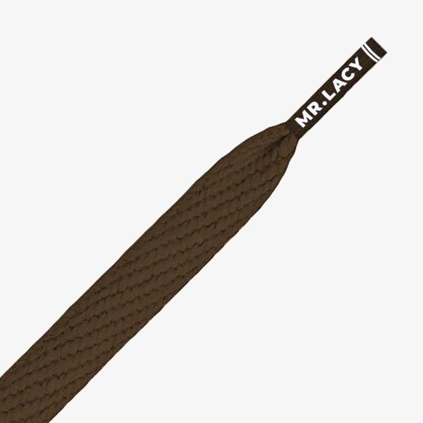 Шнурки MR. LACY FLATTIES BROWN