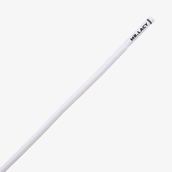 Шнурки MR. LACY ROUNDIES WHITE