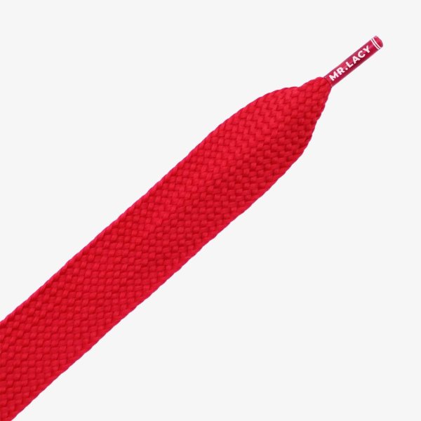 Шнурки MR. LACY FATTIES SCARTLET RED