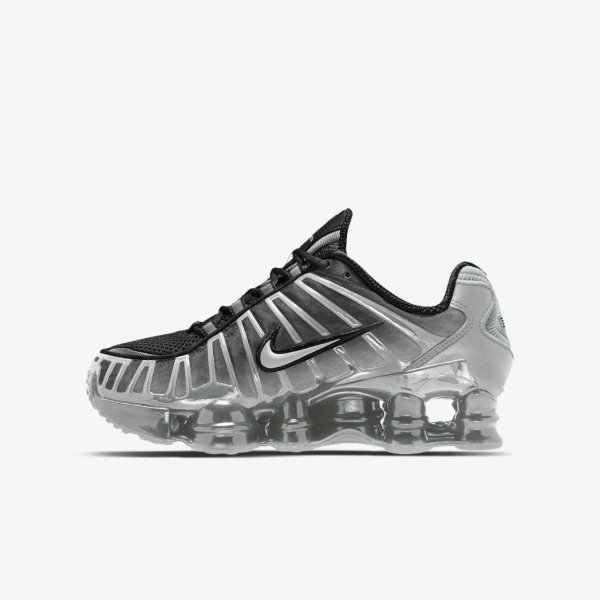 Дитячі кросівки NIKE SHOX TL DARK SMOKE GREY / COURT PURPLE (GS)