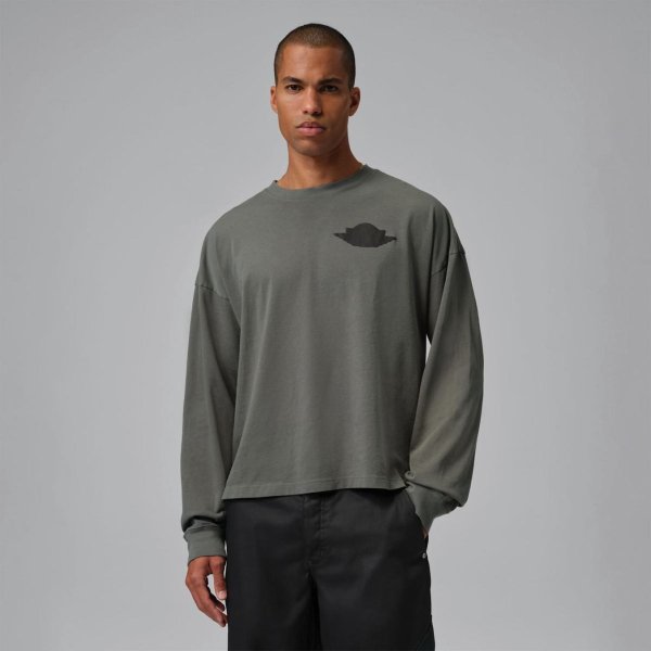 Чоловічий лонгслив JORDAN M J WINGS LS TEE