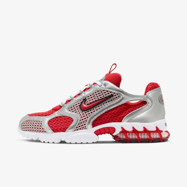 Чоловічі кросівки NIKE AIR ZOOM SPIRIDON CAGE 2 GREY/RED