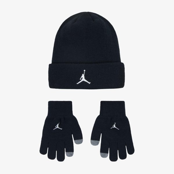 Дитячі шапка та рукавички JORDAN ESSENTIALS BEANIE SET