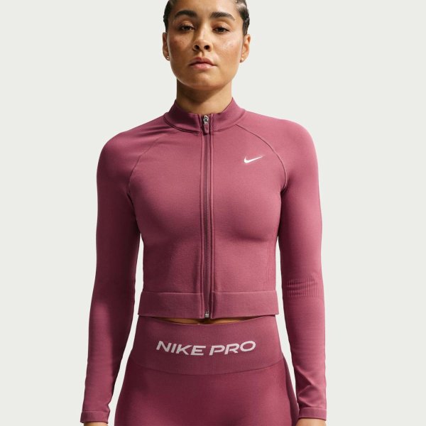 Жіноча толстовка NIKE W NP DF SMLS FZ MIDLAYER WT