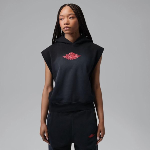 Женская толстовка NIKE W J FLT FLC FT SS TOP WNGS