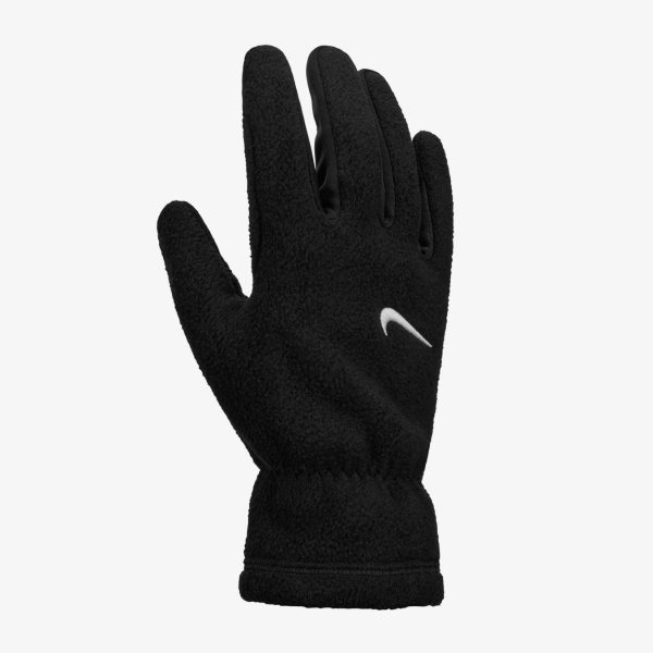 Женские перчатки NIKE NIKE W ONE THERMA-FIT FLEECE TG BLACK/WHITE L