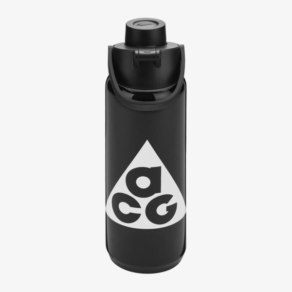 Бутылка NIKE NIKE TR RENEW RECHARGE CHUG BOTTLE 24 OZ GRAPHIC ACG BLACK/B