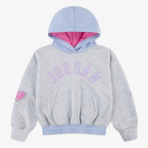 Дитяча толстовка JORDAN JDG BLUE JEANS & BLING PO HOOD