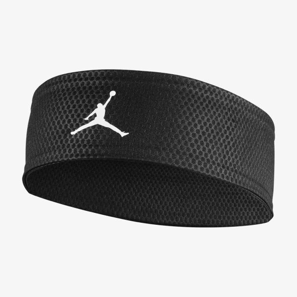 Пов'язка на голову JORDAN DRI-FIT PERFORMANCE SPORT HEADBAND «Black/White»