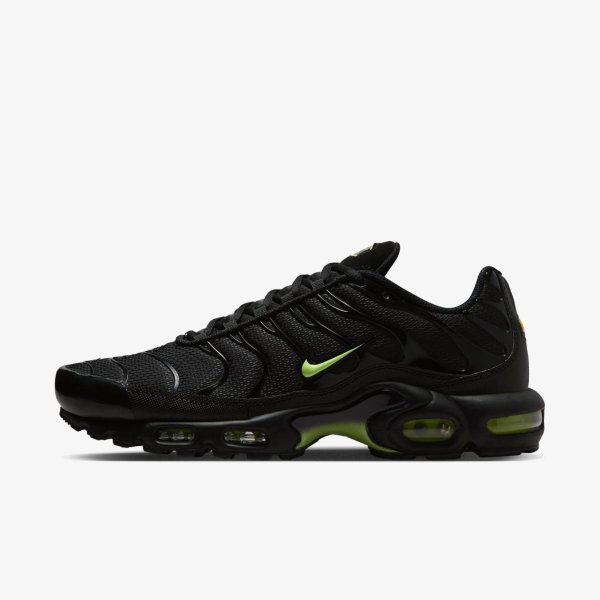 Чоловічі кросівки NIKE AIR MAX PLUS «Black/Volt»