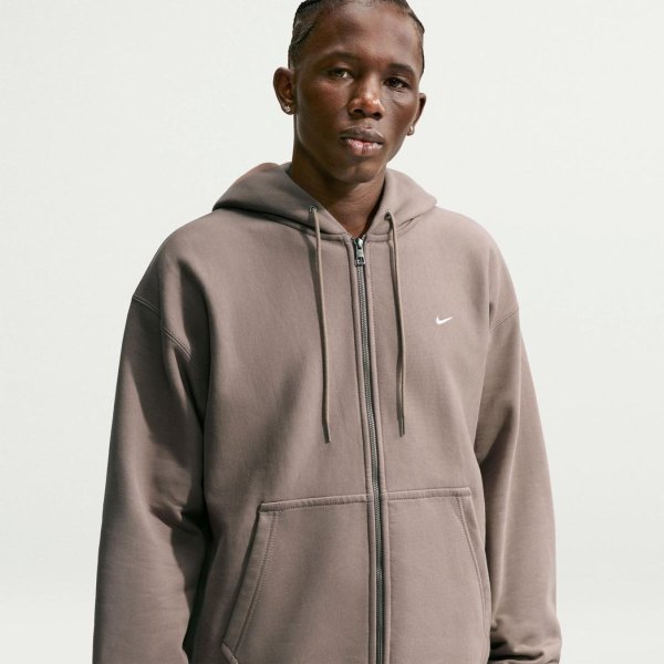 Мужская толстовка NIKE SOLO SWOOSH BB FULL-ZIP HOODIE