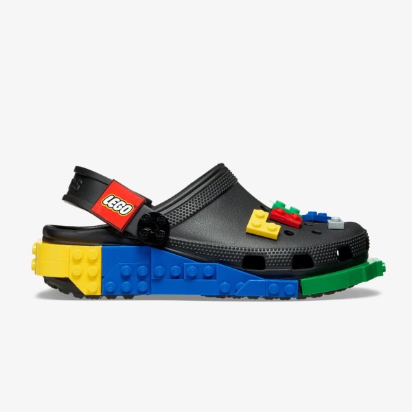 Тапочки CROCS X LEGO MASTERBRAND CREATIVITY CLOG «Black/Multi»