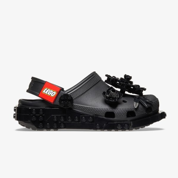 Тапочки женские CROCS X LEGO MIDNIGHT GARDEN BOTANICALS CLOG «Black»