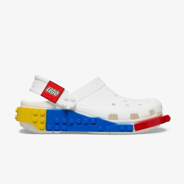 Тапочки CROCS X LEGO CREATIVITY CLOG «White/Multi»